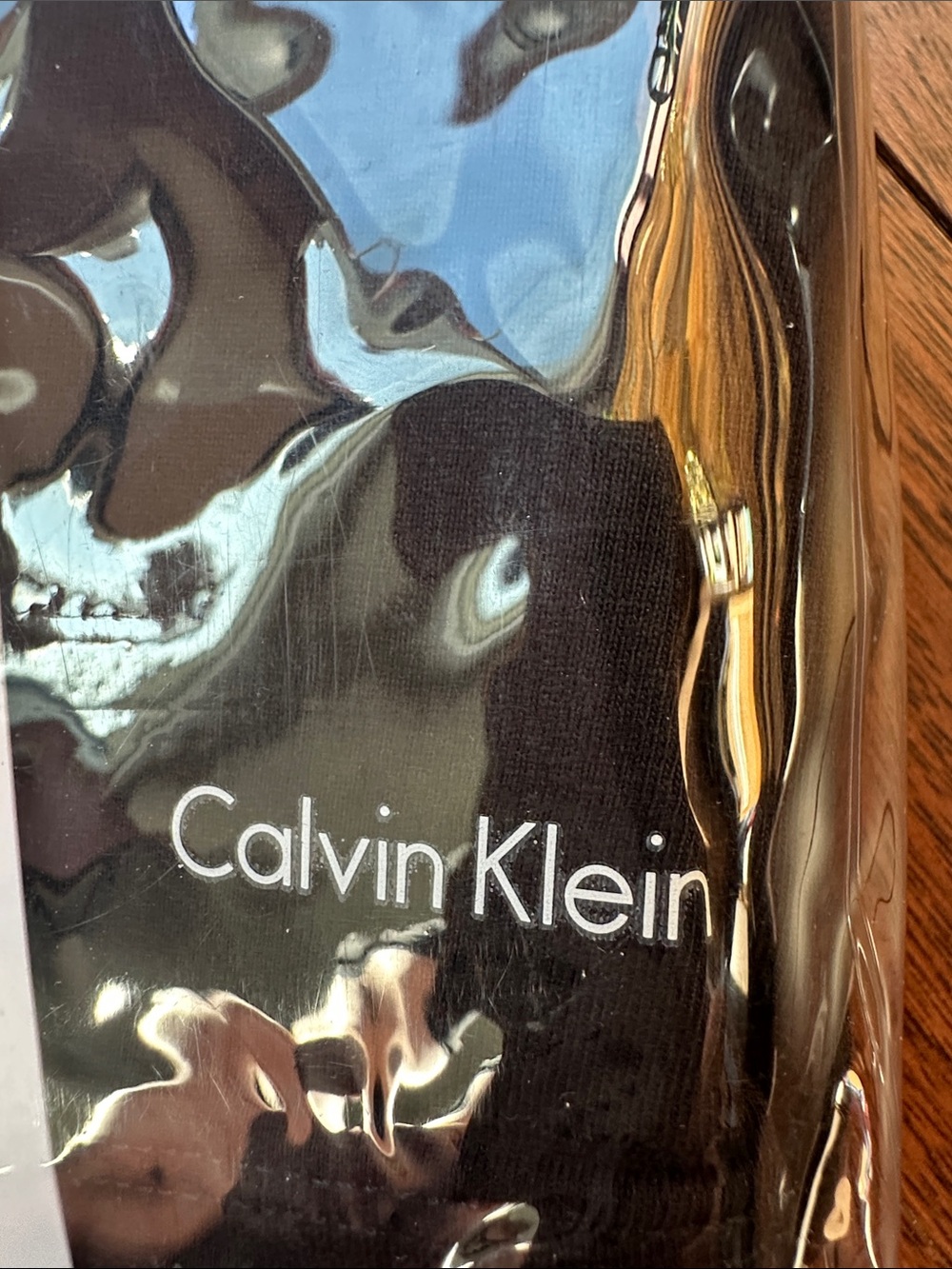 Calvin Klein 3-Pack XL V-Neck Tees in Black - Picture 8 of 9